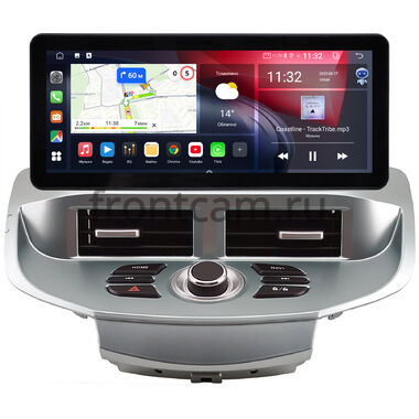 Ford Fiesta (Mk6) 2008-2019 (серебряная) 12.3 дюйма Canbox GT1231-0558 на Android 10 (CarPlay, 2/32, DSP, QLed) Audi Style