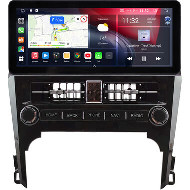 Toyota Camry XV50 2011-2014 12.3 дюйма Canbox GTR1231-0616 на Android 10 (CarPlay, 4/64, DSP, QLed) Audi Style