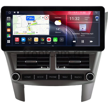 Subaru Legacy 5, Outback 4 2009-2014 (серебро, левый руль) 12.3 дюйма Canbox GTR1231-0732 на Android 10 (CarPlay, 4/64, DSP, QLed) Audi Style