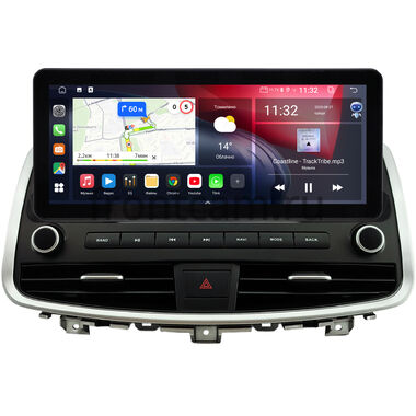 Nissan Teana 2 (J32) 2008-2011 дорест (для авто с монитором) 12.3 дюйма Canbox GT1231-0811 на Android 10 (CarPlay, 2/32, DSP, QLed) Audi Style