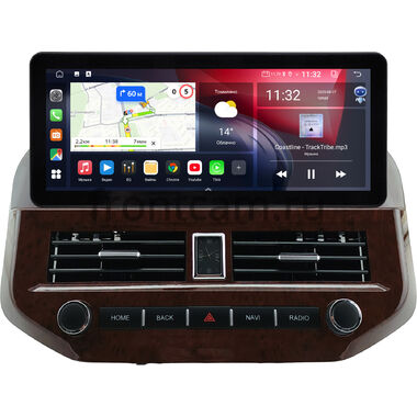 Mitsubishi Pajero 3, Montero 3 1999-2006 (под дерево) 12.3 дюйма Canbox GTR1231-0813 на Android 10 (CarPlay, 4/64, DSP, QLed) Audi Style