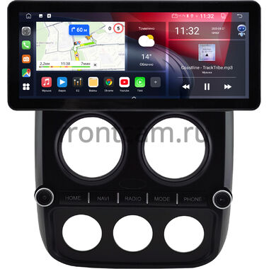 Jeep Liberty (Patriot), Compass 2010-2016 12.3 дюйма Canbox GTR1231-0821 на Android 10 (CarPlay, 4/64, DSP, QLed) Audi Style