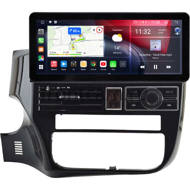 Mitsubishi Outlander 3 2012-2024 12.3 дюйма Canbox GT1231-0875 на Android 10 (CarPlay, 2/32, DSP, QLed) Audi Style