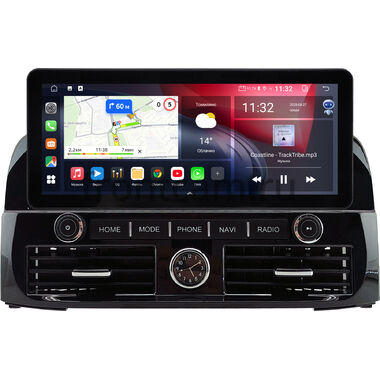 Toyota Land Cruiser Prado 120 2002-2009 (для авто с оригинальным цветным экраном, Тип 2, can BSJ) 12.3 дюйма Canbox GTR1231-0935 на Android 10 (CarPlay, 4/64, DSP, QLed) Audi Style