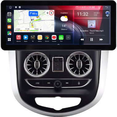 Hyundai Solaris, Accent 4 2010-2019 12.3 дюйма Canbox GTR1231-0978 на Android 10 (CarPlay, 4/64, DSP, QLed) Audi Style