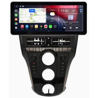 Toyota Platz 1999-2005, Vitz 2, Yaris 2 2005-2012  12.3 дюйма Canbox GT1231-1599 на Android 10 (CarPlay, 2/32, DSP, QLed) Audi Style
