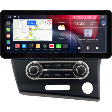 Honda CR-Z 2010-2016 12.3 дюйма Canbox GT1231-1620 на Android 10 (CarPlay, 2/32, DSP, QLed) Audi Style