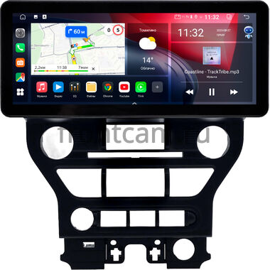 Ford Mustang 6 2014-2023 12.3 дюйма Canbox GT1231-2288 на Android 10 (CarPlay, 2/32, DSP, QLed) Audi Style