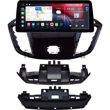 Ford Tourneo Custom, Transit Custom 2012-2024 12.3 дюйма Canbox GT1233-0291 на Android 10 (CarPlay, 2/32, DSP, QLed) BMW Style