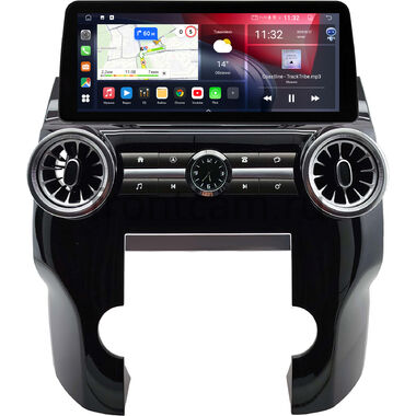 Land Rover Discovery 4 2009-2016 (для авто с кнопкой SETUP) 12.3 дюйма Canbox GT1233-0493 на Android 10 (CarPlay, 2/32, DSP, QLed) BMW Style