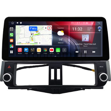 Toyota Land Cruiser Prado 150 2009-2013 (для авто с Navi и JBL Synthesis) 12.3 дюйма Canbox GT1233-0561 на Android 10 (CarPlay, 2/32, DSP, QLed) BMW Style