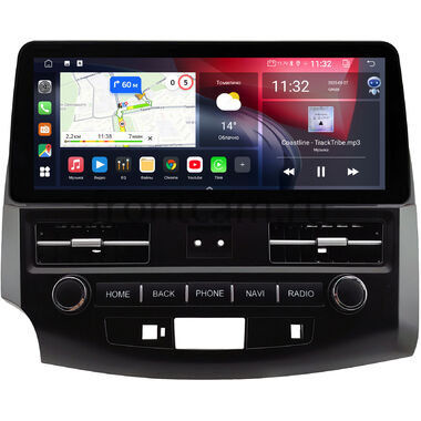 Mitsubishi Outlander XL 2005-2013 12.3 дюйма Canbox GTR1233-0573 на Android 10 (CarPlay, 4/64, DSP, QLed) BMW Style