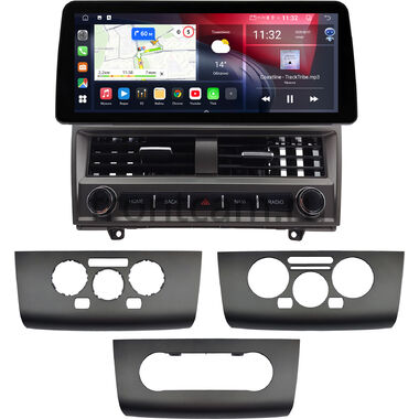 Nissan Tiida 2004-2013 (Тип 2, цвет графит) 12.3 дюйма Canbox GTR1233-0582 на Android 10 (CarPlay, 4/64, DSP, QLed) BMW Style