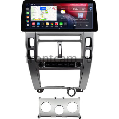 Hyundai Tucson 2004-2010 (серебрянная) 12.3 дюйма Canbox GTR1233-0586 на Android 10 (CarPlay, 4/64, DSP, QLed) BMW Style