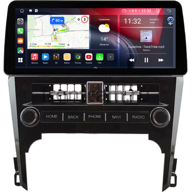 Toyota Camry XV50 2011-2014 12.3 дюйма Canbox GTR1233-0616 на Android 10 (CarPlay, 4/64, DSP, QLed) BMW Style