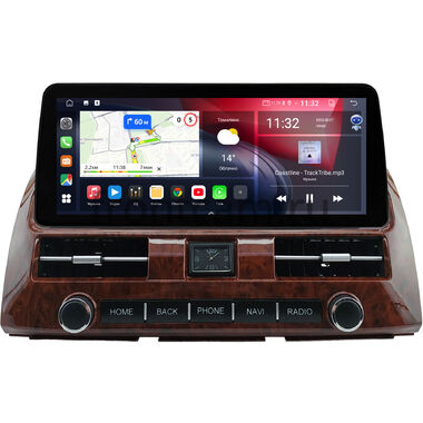 Toyota Camry XV30 2001-2006 (под дерево) 12.3 дюйма Canbox GTR1233-0767 на Android 10 (CarPlay, 4/64, DSP, QLed) BMW Style