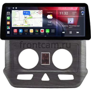 Chevrolet Cobalt 2 2011-2026 (цвет серое дерево) 12.3 дюйма Canbox GTR1233-0782 на Android 10 (CarPlay, 4/64, DSP, QLed) BMW Style