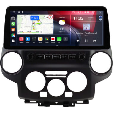 Nissan NV200 2009-2026 (черная) 12.3 дюйма Canbox GT1233-0812 на Android 10 (CarPlay, 2/32, DSP, QLed) BMW Style