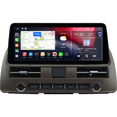 Toyota Camry XV30 2001-2006 (бежевая, без часов) 12.3 дюйма Canbox GTR1233-0948 на Android 10 (CarPlay, 4/64, DSP, QLed) BMW Style