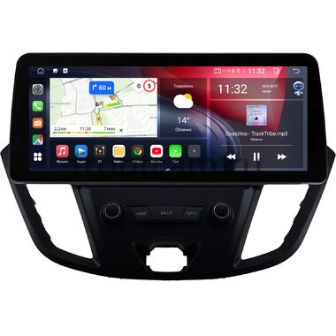 Ford Tourneo Custom, Transit Custom 2012-2024 12.3 дюйма Canbox GT1233-0962 на Android 10 (CarPlay, 2/32, DSP, QLed) BMW Style