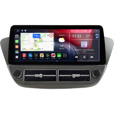 Hyundai Solaris 2 2017-2024 (серая) 12.3 дюйма Canbox GT1233-0979 на Android 10 (CarPlay, 2/32, DSP, QLed) BMW Style