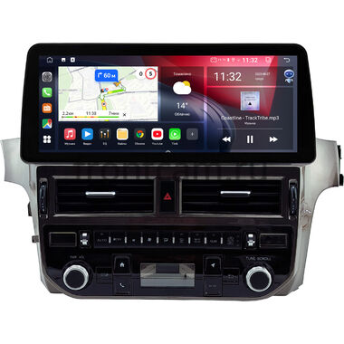 Lexus GX 460 2009-2023 (Тип A+В, Вид 2) 12.3 дюйма Canbox GT1233-1299 на Android 10 (CarPlay, 2/32, DSP, QLed) BMW Style