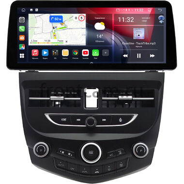 Honda Accord 7 2002-2008 12.3 дюйма Canbox GTR1233-1415 на Android 10 (CarPlay, 4/64, DSP, QLed) BMW Style