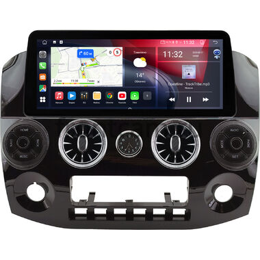 GAZ Газел Бизнес (Gazele Business) (черная, глянцевая) 12.3 дюйма Canbox GT1233-1551 на Android 10 (CarPlay, 2/32, DSP, QLed) BMW Style