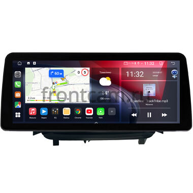 Opel Corsa D 2006-2014 (устанавливается наверх) 12.3 дюйма Canbox GT1233-1585 на Android 10 (CarPlay, 2/32, DSP, QLed) BMW Style