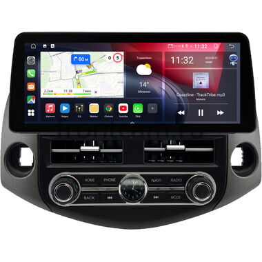 Toyota RAV4 3 (XA30) 2005-2016 12.3 дюйма Canbox GTR1233-1588 на Android 10 (CarPlay, 4/64, DSP, QLed) BMW Style
