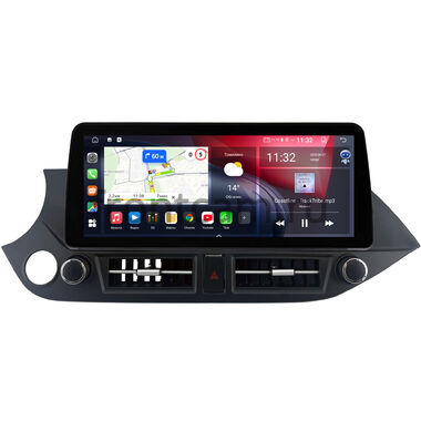 Kia Picanto 2, Morning 2 2011-2017 12.3 дюйма Canbox GTR1233-1624 на Android 10 (CarPlay, 4/64, DSP, QLed) BMW Style