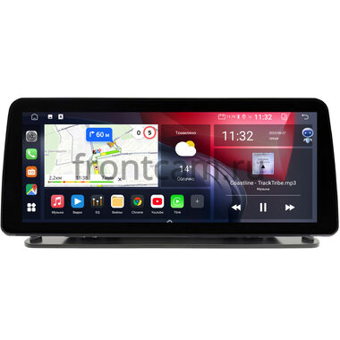 Магнитола 12.3 дюйма Canbox GTR1233-2000 на Android 10 (CarPlay, 4/64, DSP, QLed) (для установки на торпедо грузовика, автобуса и другого коммерческого транспорта) BMW Style