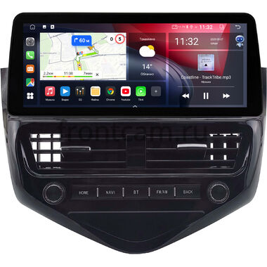 Chevrolet Cruze 2008-2012 12.3 дюйма Canbox GT1233-2236 на Android 10 (CarPlay, 2/32, DSP, QLed) BMW Style