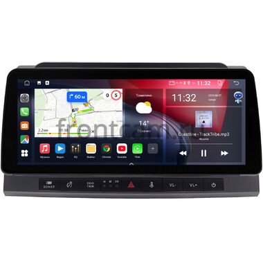 Toyota Estima 3 2006-2016, Previa 3 (XR50) 2006-2019 12.3 дюйма Canbox GT1233-2251 на Android 10 (CarPlay, 2/32, DSP, QLed) BMW Style