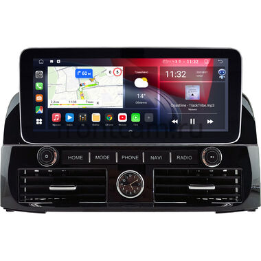 Toyota Land Cruiser Prado 120 2002-2009 (для авто с оригинальным цветным экраном, Тип 2, can BSJ) 12.3 дюйма Canbox GTR1232-0935 на Android 10 (CarPlay, 4/64, DSP, QLed) Mercedes Style