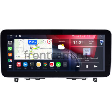 Mercedes-Benz C-klasse (w204) 2006-2011 12.3 дюйма Canbox GT1232-1260 на Android 10 (CarPlay, 2/32, DSP, QLed) Mercedes Style