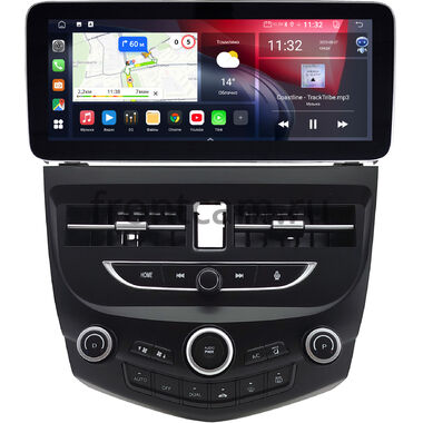 Honda Accord 7 2002-2008 12.3 дюйма Canbox GT1232-1415 на Android 10 (CarPlay, 2/32, DSP, QLed) Mercedes Style
