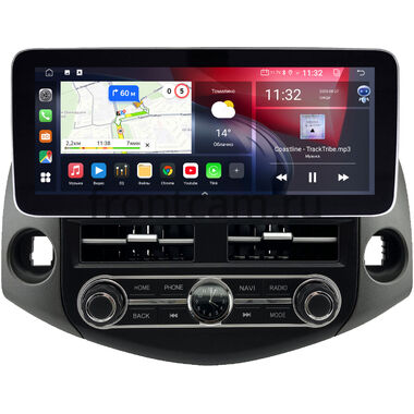 Toyota RAV4 3 (XA30) 2005-2016 12.3 дюйма Canbox GT1232-1588 на Android 10 (CarPlay, 2/32, DSP, QLed) Mercedes Style