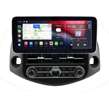 Toyota RAV4 3 (XA30) 2005-2016 12.3 дюйма Canbox GTR1232-1588 на Android 10 (CarPlay, 4/64, DSP, QLed) Mercedes Style