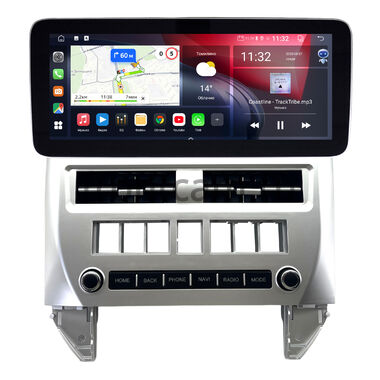 Volkswagen Polo 4 2001-2009 (серебряная) 12.3 дюйма Canbox GTR1232-1596 на Android 10 (CarPlay, 4/64, DSP, QLed) Mercedes Style