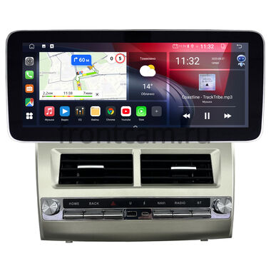 Toyota Camry XV40 2006-2011 (вид 1)  12.3 дюйма Canbox GTR1232-1666 на Android 10 (CarPlay, 4/64, DSP, QLed) Mercedes Style