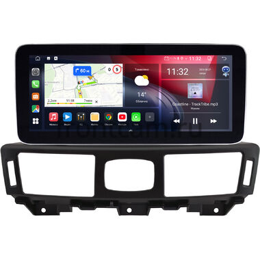 Infiniti M25, M37, M56 2010-2013, Q70 2013-2019 (Тип B, для авто с кнопкой TEL) 12.3 дюйма Canbox GTR1232-1707 на Android 10 (CarPlay, 4/64, DSP, QLed) Mercedes Style