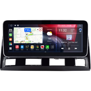 Toyota Estima 3, Previa 3 (XR50) 2006-2019 (глянцевая, левый руль) 12.3 дюйма Canbox GT1232-2174 на Android 10 (CarPlay, 2/32, DSP, QLed) Mercedes Style