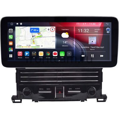 Toyota Alphard 2, Vellfire 2008-2015 (для макс. комплектации, Тип A) 12.3 дюйма Canbox GTR1232-2296 на Android 10 (CarPlay, 4/64, DSP, QLed) Mercedes Style