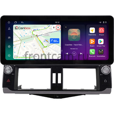 Toyota Land Cruiser Prado 150 2009-2013 (для авто с Navi и JBL Synthesis) 12.3 дюйма Canbox PRO-Line 4312-0053 на Android 13 (4G-SIM, 8/256, DSP, QLed) Audi Style