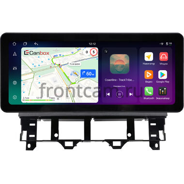 Mazda 6 (GG), Atenza 2002-2008 (джойстик в комплекте) 12.3 дюйма Canbox PRO-Line 4310-0077 на Android 13 (4G-SIM, 4/64, DSP, QLed) Audi Style
