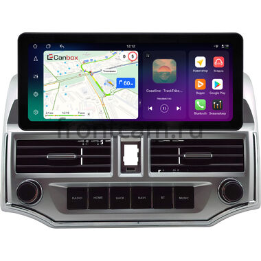 Toyota 4Runner 5 2009-2024 12.3 дюйма Canbox H-Line 8818-0523 на Android 14 (4G-SIM, 6/128, DSP, QLed) Audi Style