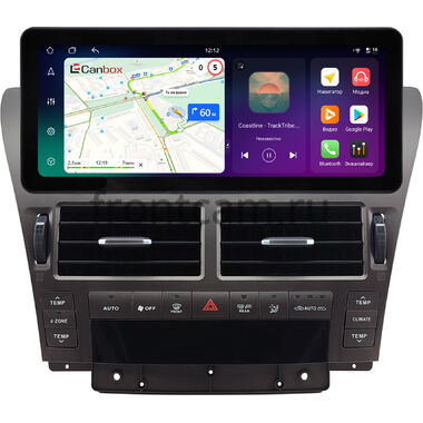 Lexus LS 460 2006-2012 (для любой комплектации) 12.3 дюйма Canbox H-Line 8817-0539 на Android 14 (4G-SIM, 4/64, DSP, QLed) Audi Style