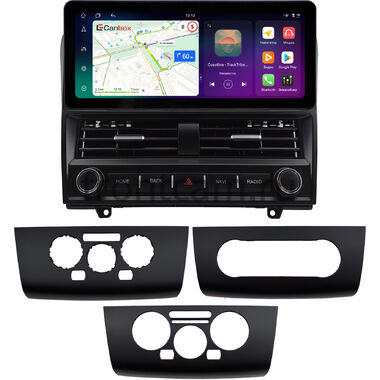 Nissan Tiida 2004-2013 (Тип 2, цвет черный) 12.3 дюйма Canbox PRO-Line 4313-0592 на Android 13 (4G-SIM, 12/256, DSP, QLed) Audi Style