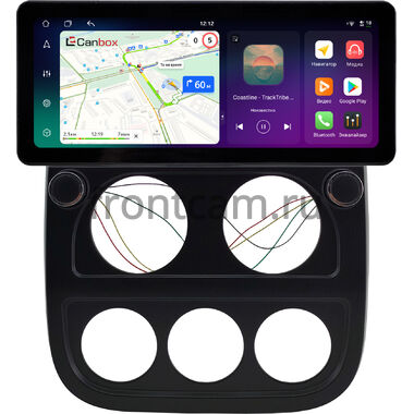 Jeep Liberty (Patriot), Compass 2010-2016 12.3 дюйма Canbox PRO-Line 4310-0593 на Android 13 (4G-SIM, 4/64, DSP, QLed) Audi Style
